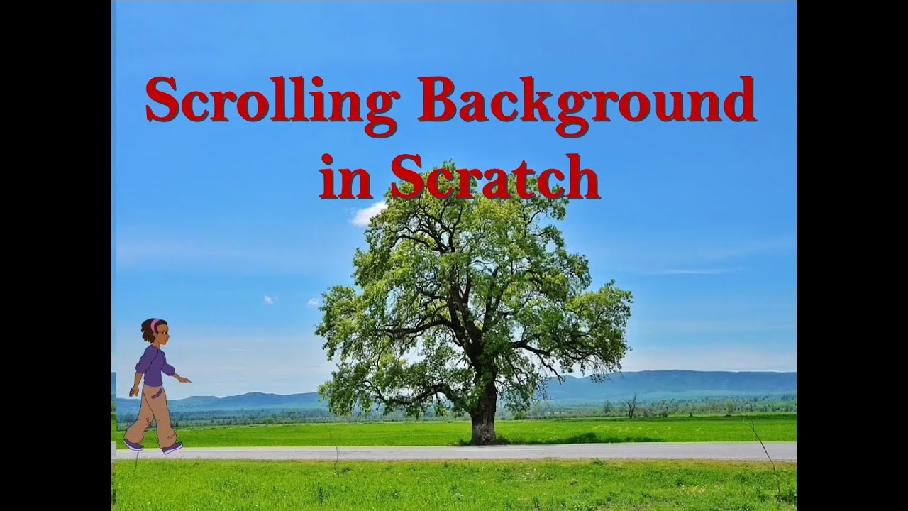 #Scrolling Background in Scratch