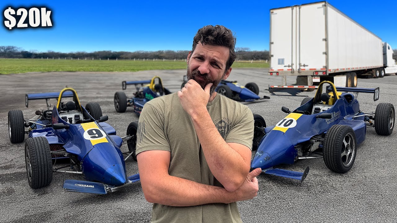 I Bought A Truck Load of Race Cars for Cheap