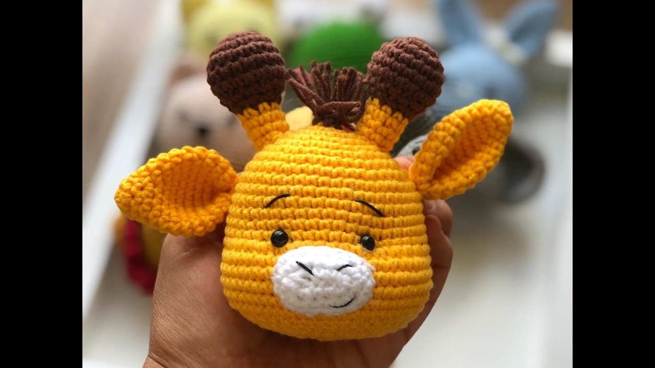 Amigurumi Zürafa Yapımı 1.Bölüm ( amigurumi giraffe )