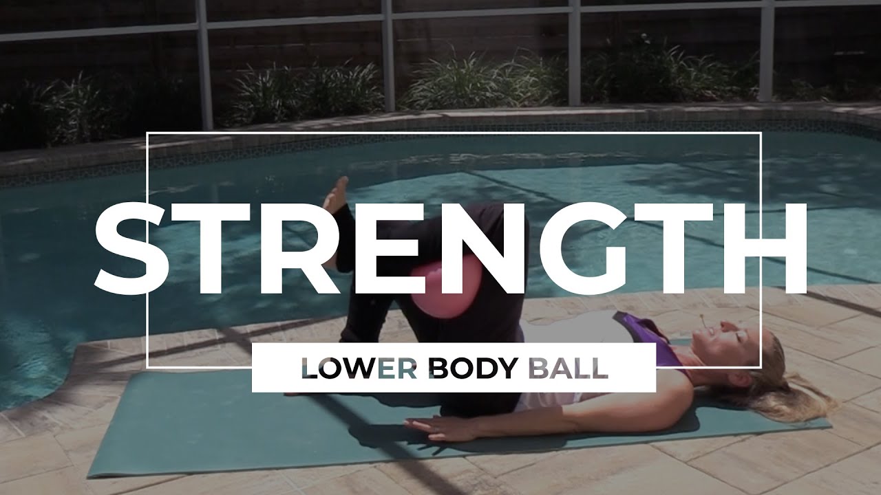 LOWER BODY: BALL Leg, Hip, Glute Exercises to Warm Up, Squat + Lunge Alternatives, Muscle Activation