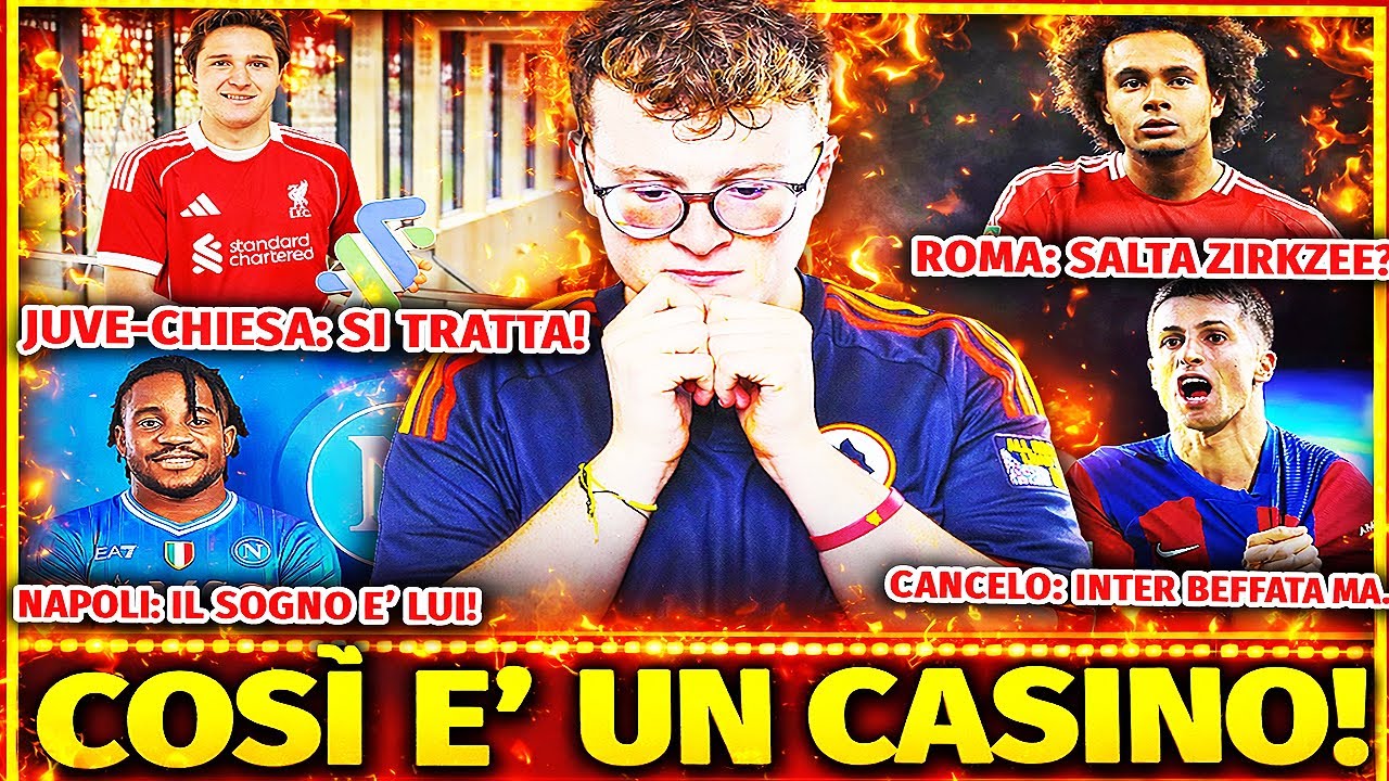 ROMA: SALTANO TUTTI? CHE SUCCEDE? JUVE-CHIESA CI SIAMO. INTER BEFFATA, NAPOLI SOGNA! MILAN...