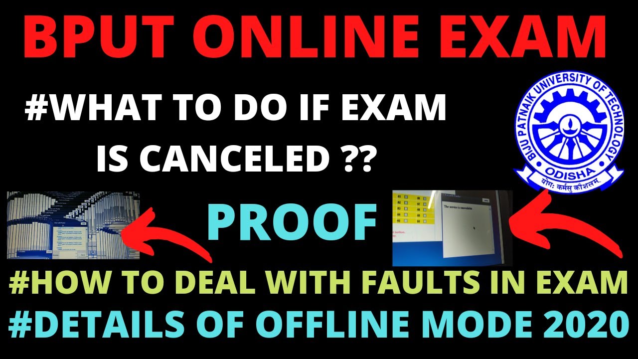Bput Online Exam 2020 | Bput Server Crash | How To Apply For Offline Mode 2020 Even Semister