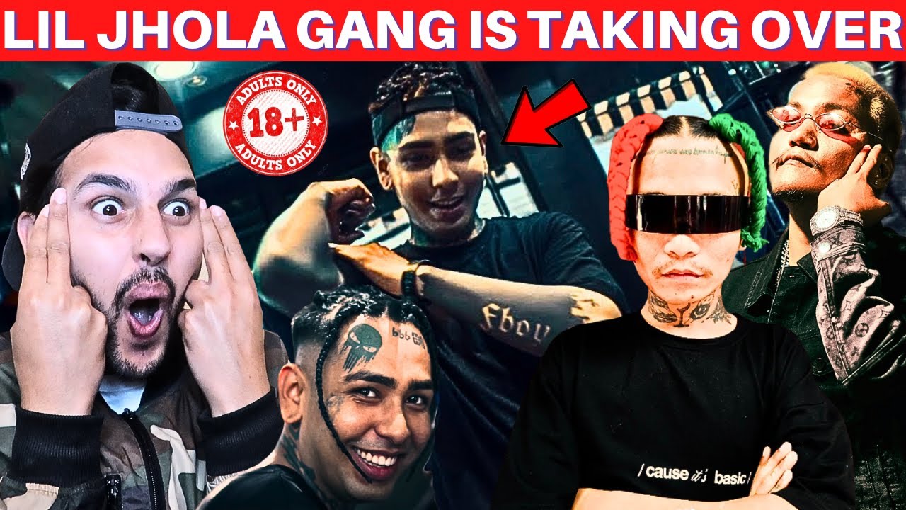 LIL JHOLA RAJA BIRENDRA RAP KO?! Reacting to Lil Jhola - Jhola Gang Ft.  St Man & Krizn *DESH BHAKTI