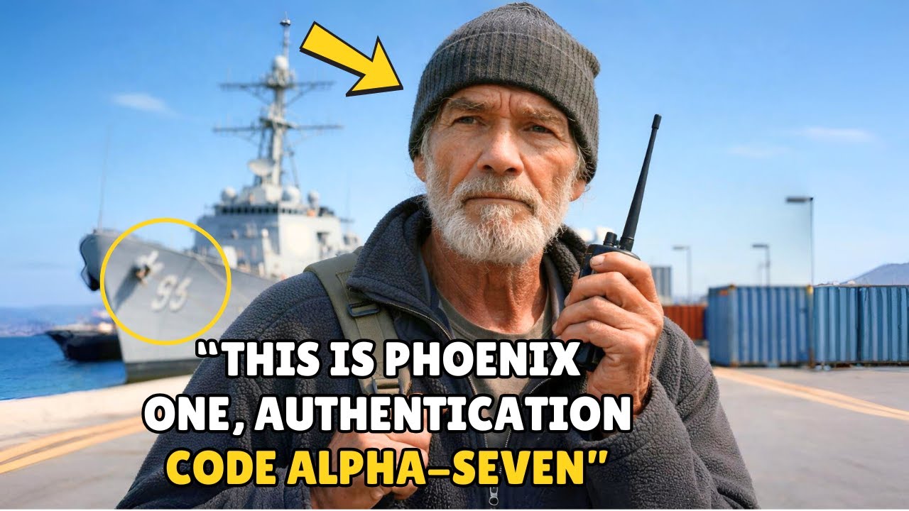 He Was Just a Homeless Veteran — Then the Navy Heard His Call Sign