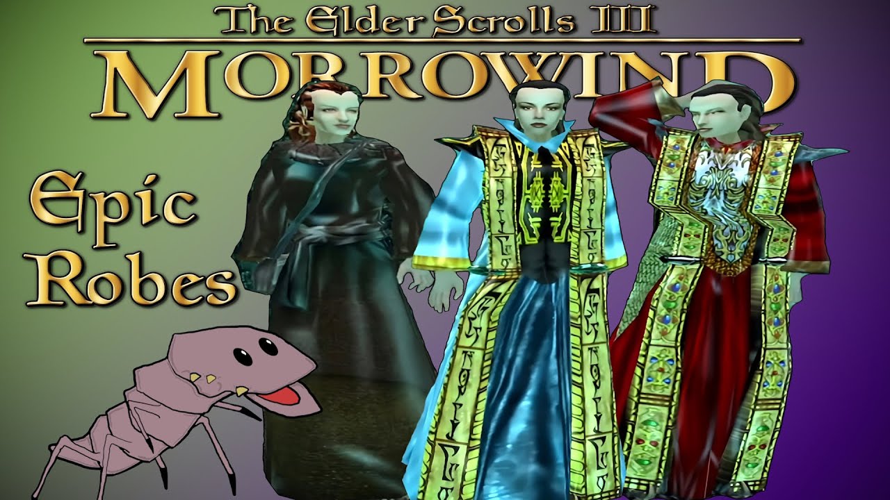 Mystical Threads: Exploring the Rare and Unique Robes of Morrowind!