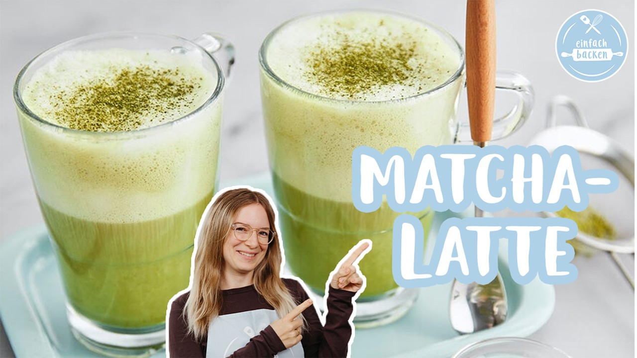 Perfekter Matcha-Latte in 5 Min! 😍 | Einfach Backen