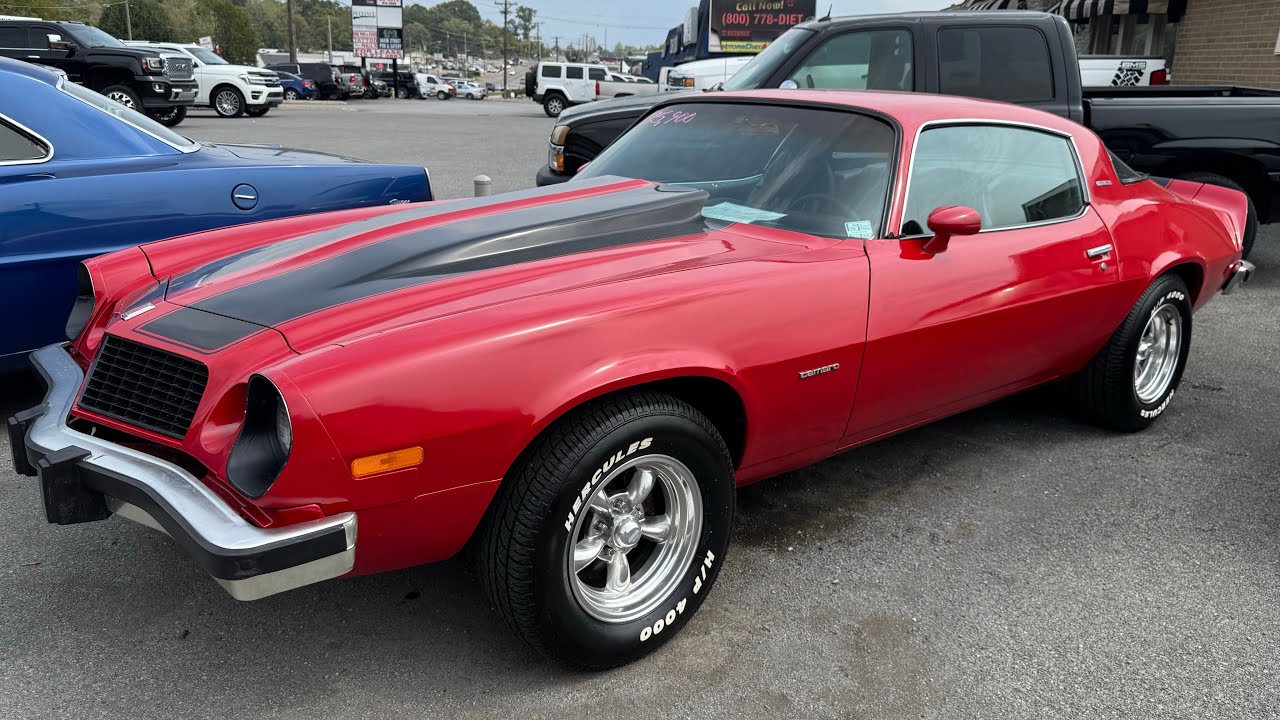 Test Drive 1976 Chevrolet Camaro Type LT SOLD $15,900 Maple Motors #3215-1