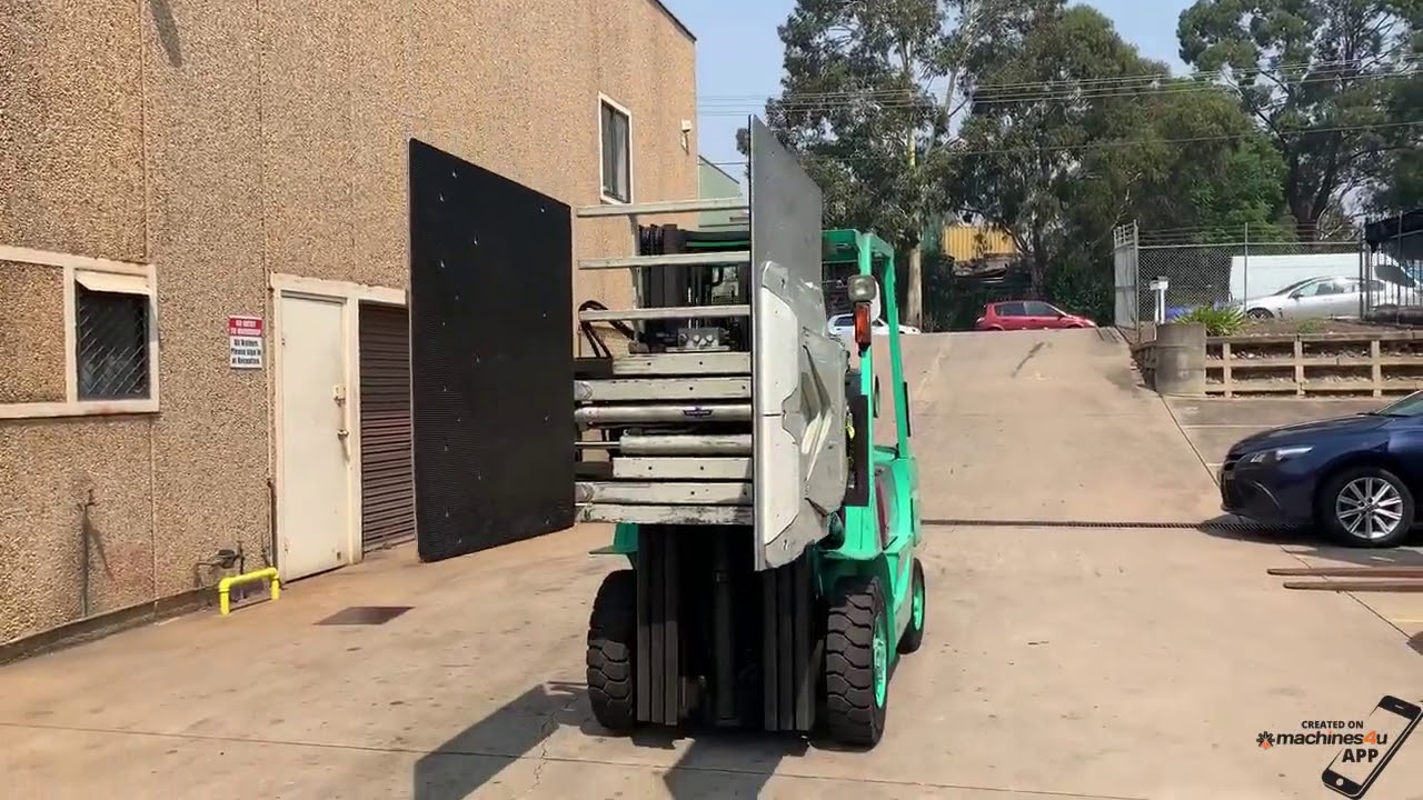 Mitsubishi Container Mast + Clamp