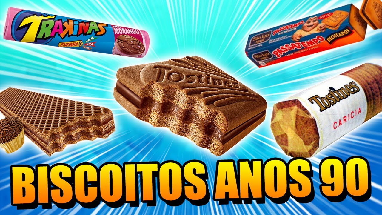 As Melhores BOLACHAS (e Biscoitos) dos Anos 80 e 90!
