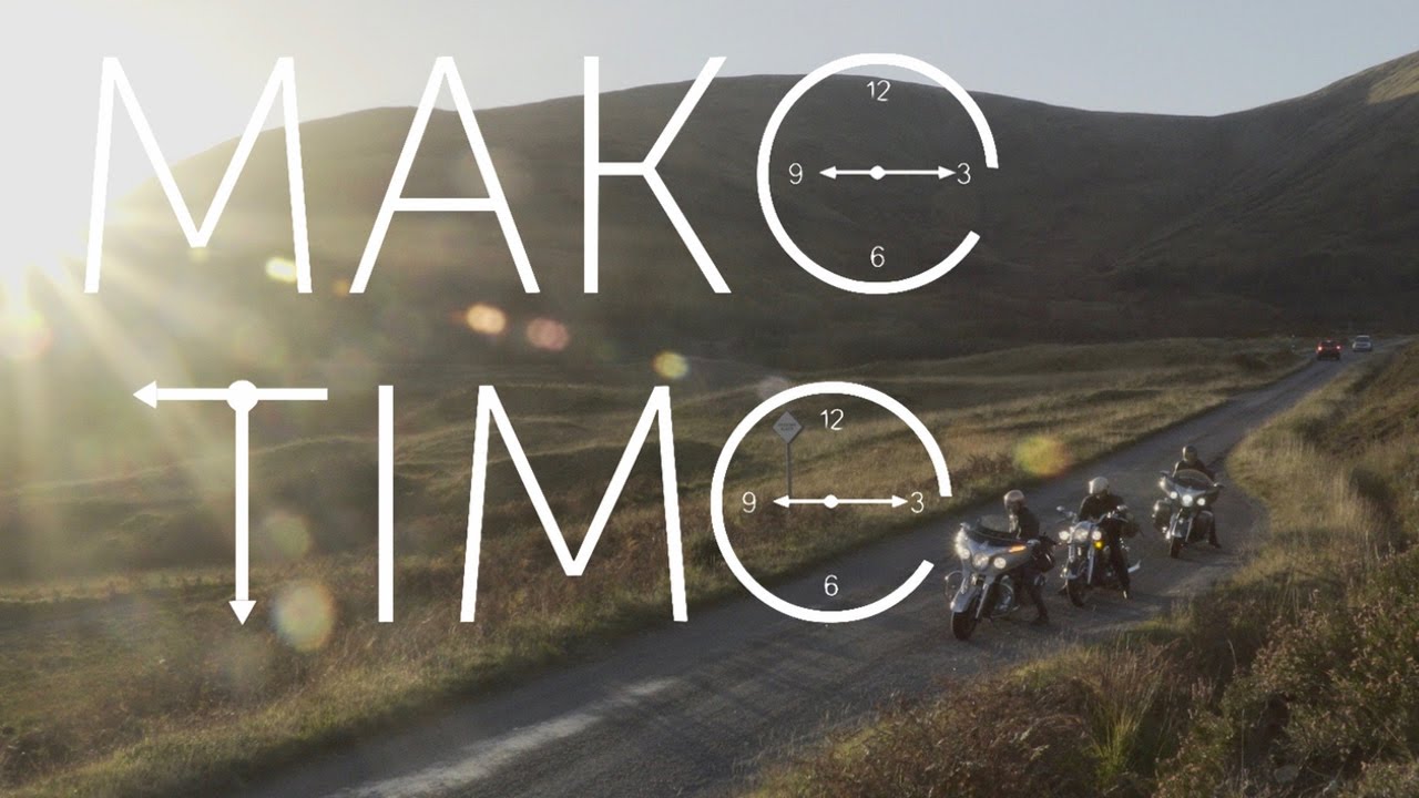 MAKE TIME - ROAD TRIP TO SCOTLAND ON INDIAN MOTORCYCLES