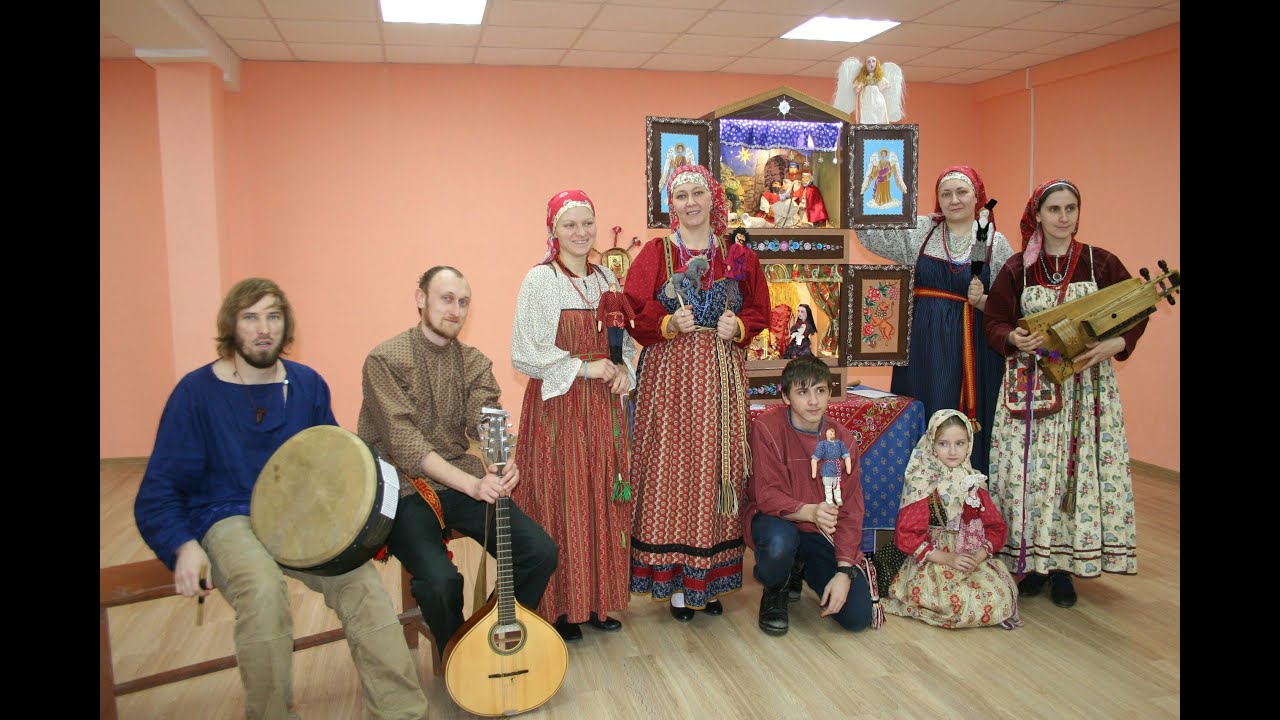 Рождественское вертепное представление. Семейная этностудия 