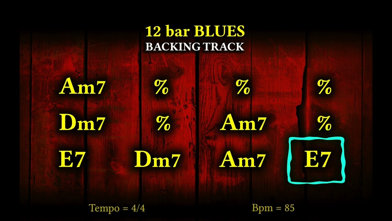Blues Am Straight 4/4