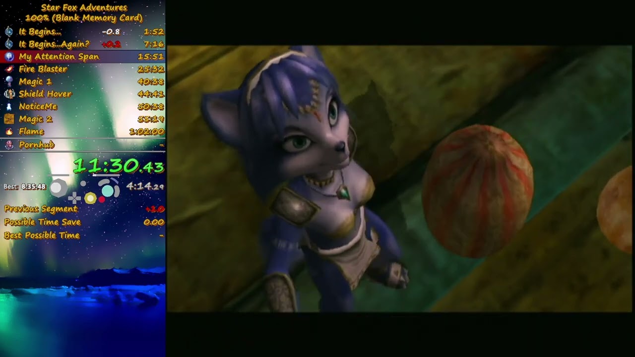 Star Fox Adventures 100% Speedrun World Record in 4:52:10