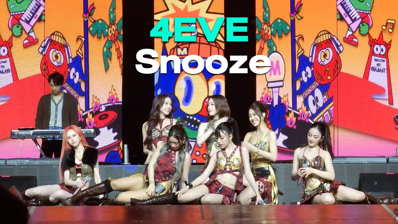 4EVE - Snooze @ MIXEDPOP BANGKOK 2025 #ระวังโดนตก