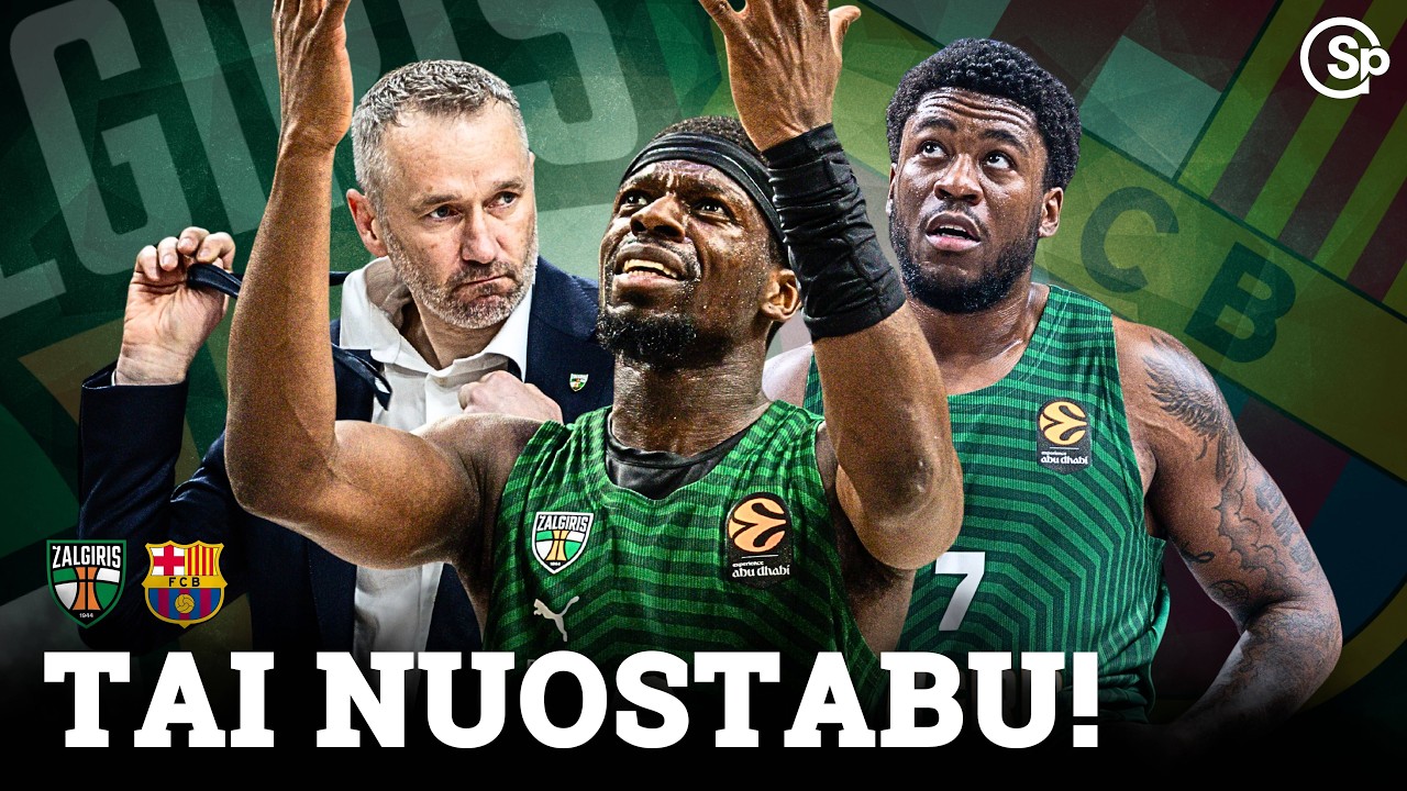 Tai nuostabu! &bdquo;Žalgiris&ldquo; nugalėjo &bdquo;Barcelona&ldquo; ir i&scaron;kovojo itin svarbią pergalę | Ant kar&scaron;tų