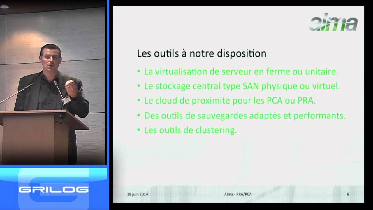 « Plan de Reprise d'Activité (PRA) et Plan de Continuité d'Activité (PCA) »