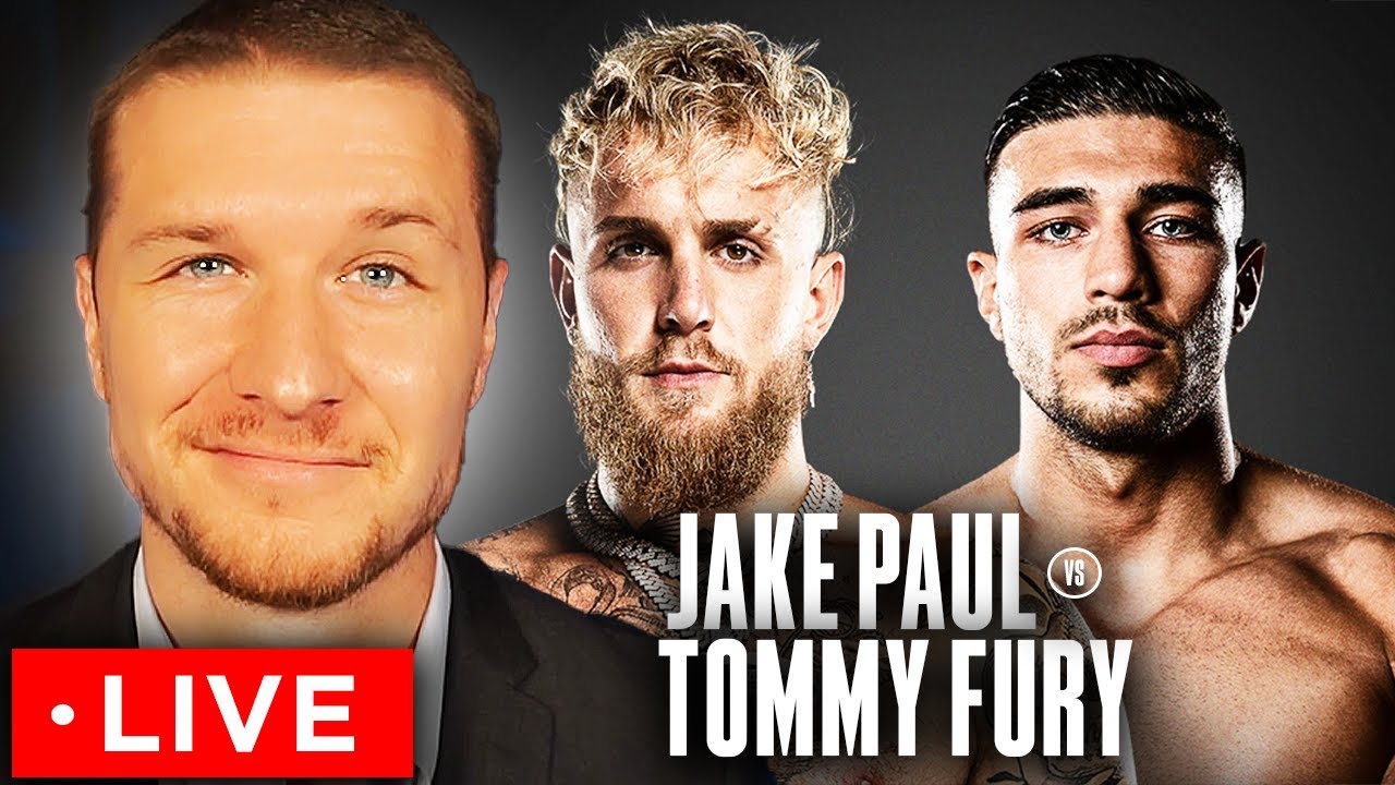 Jake Paul vs Tommy Fury LIVESTREAM 18 HOUR Watch Party!! l W.A.D.E. Concept
