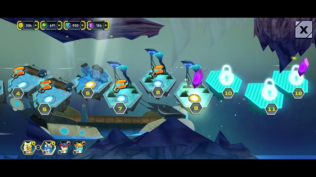 Juego Bajoterra con un dedo