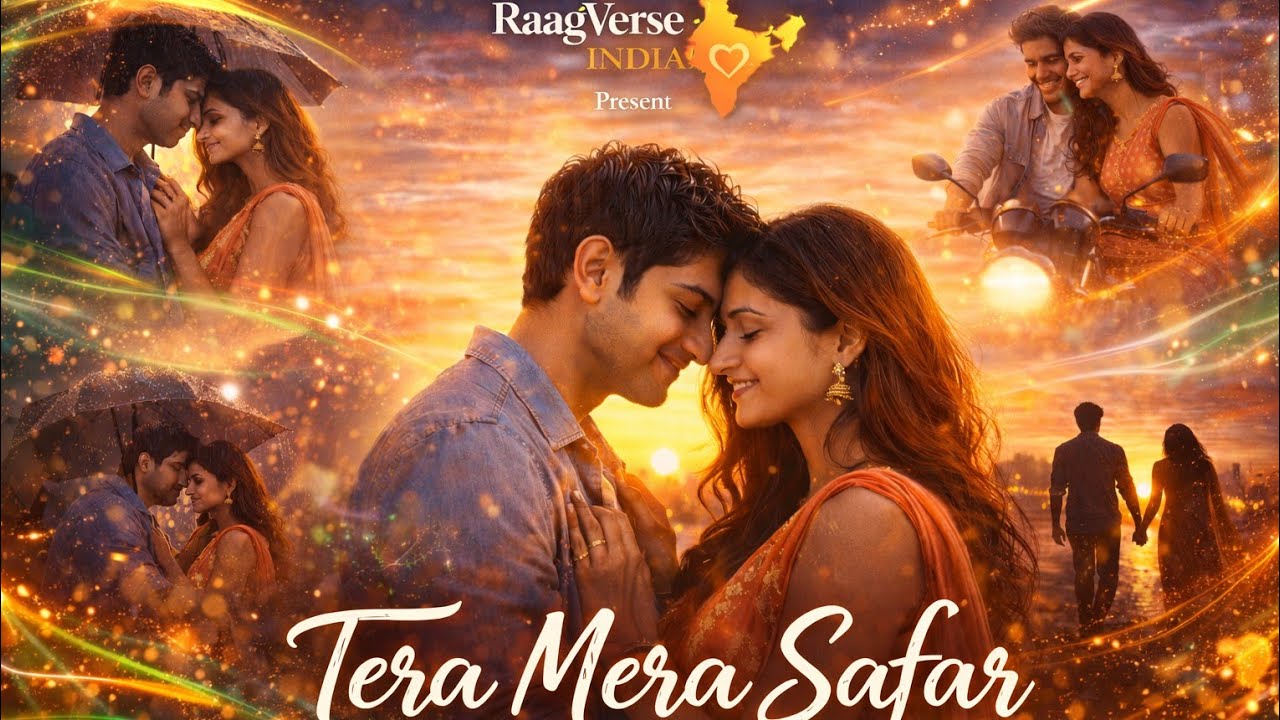Tera Mera Safar (4:45) | Romantic Hindi Love Song | RaagVerseINDIA Presents