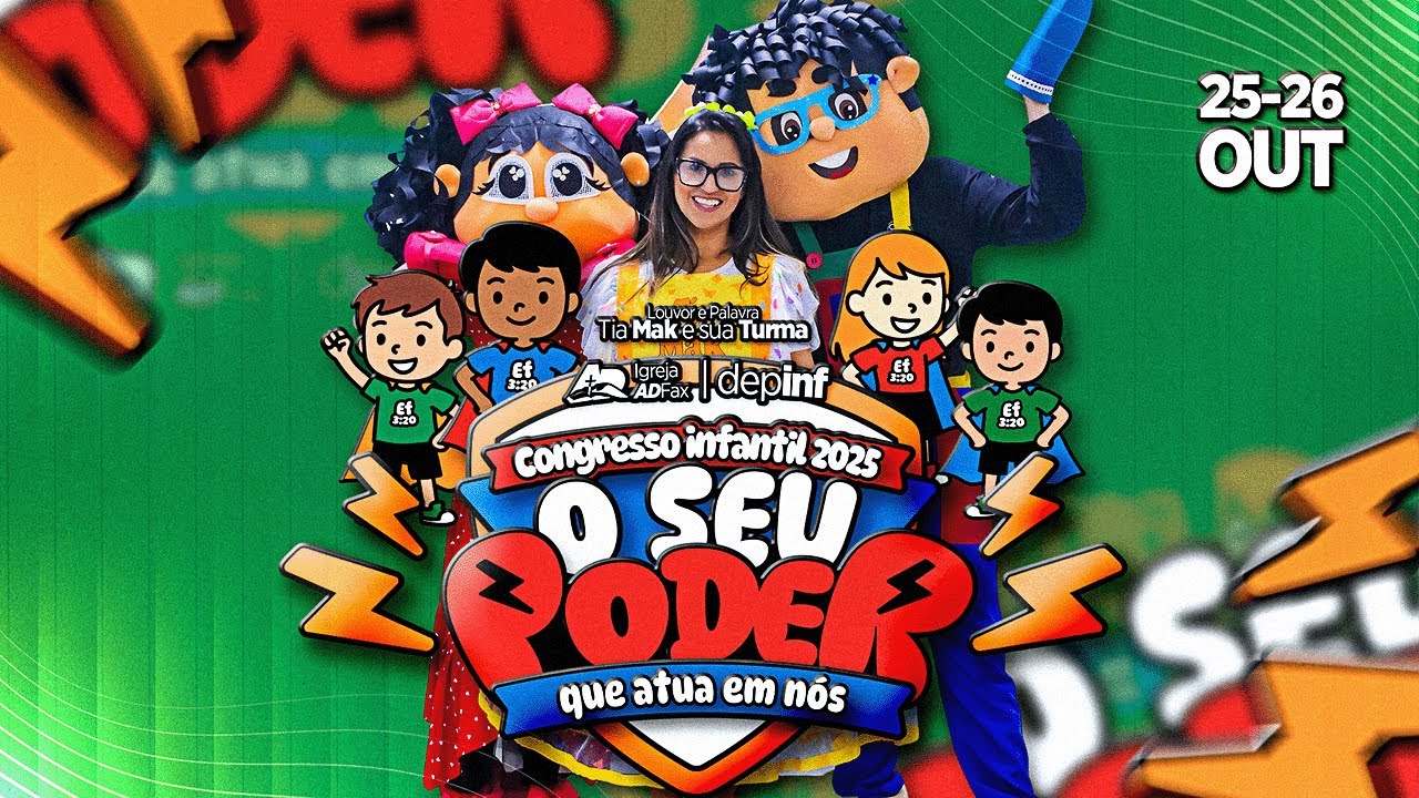 Congresso Infantil 2025 | Igreja ADFax | 26.10.2025