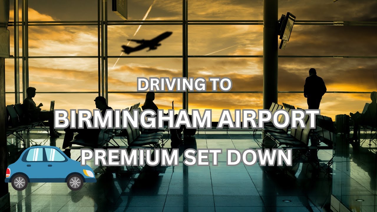 🚗✈️🚗Driving to PREMIUM SET DOWN at BIRMINGHAM AIRPORT from Corley Services on the M6🚗✈️🚗