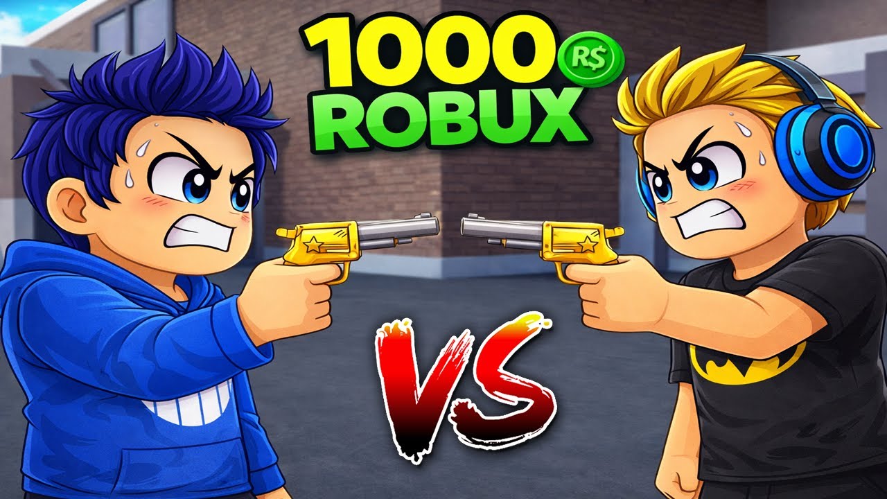 1000 ROBUX İÇİN ABİMLE VS ATTIM!