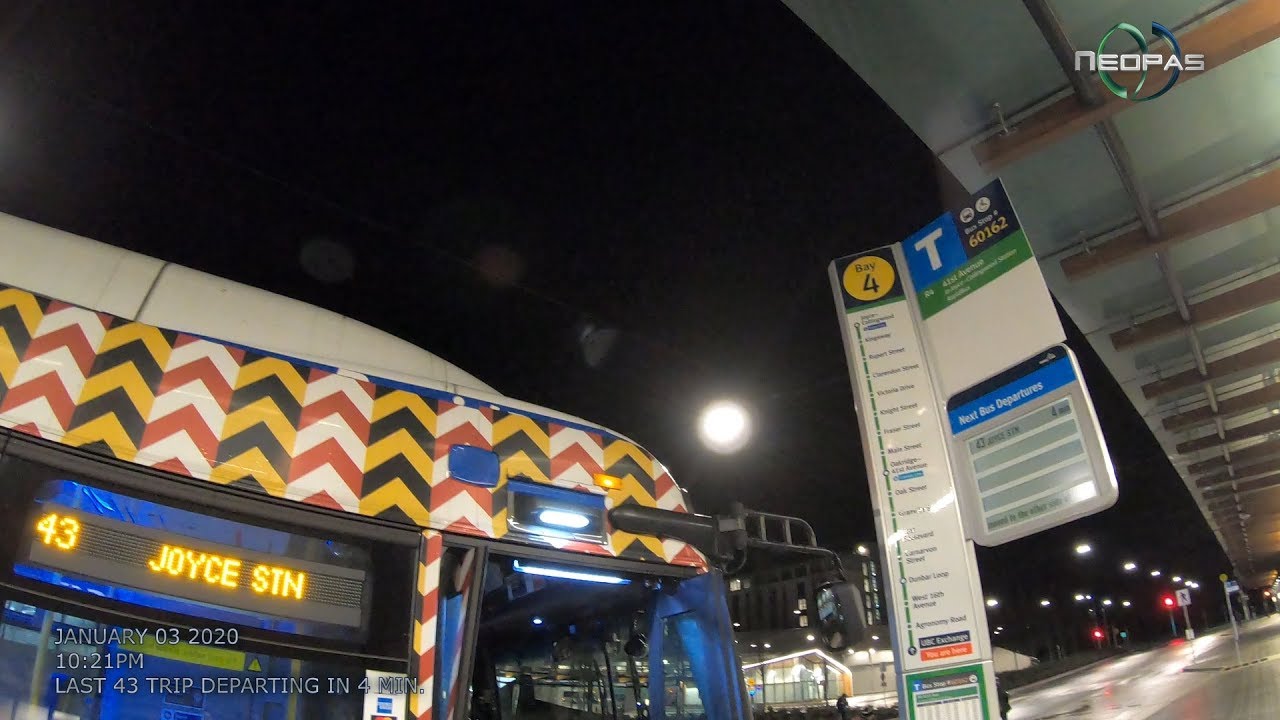 TransLink 43 UBC - Joyce Station 2000 - 2020