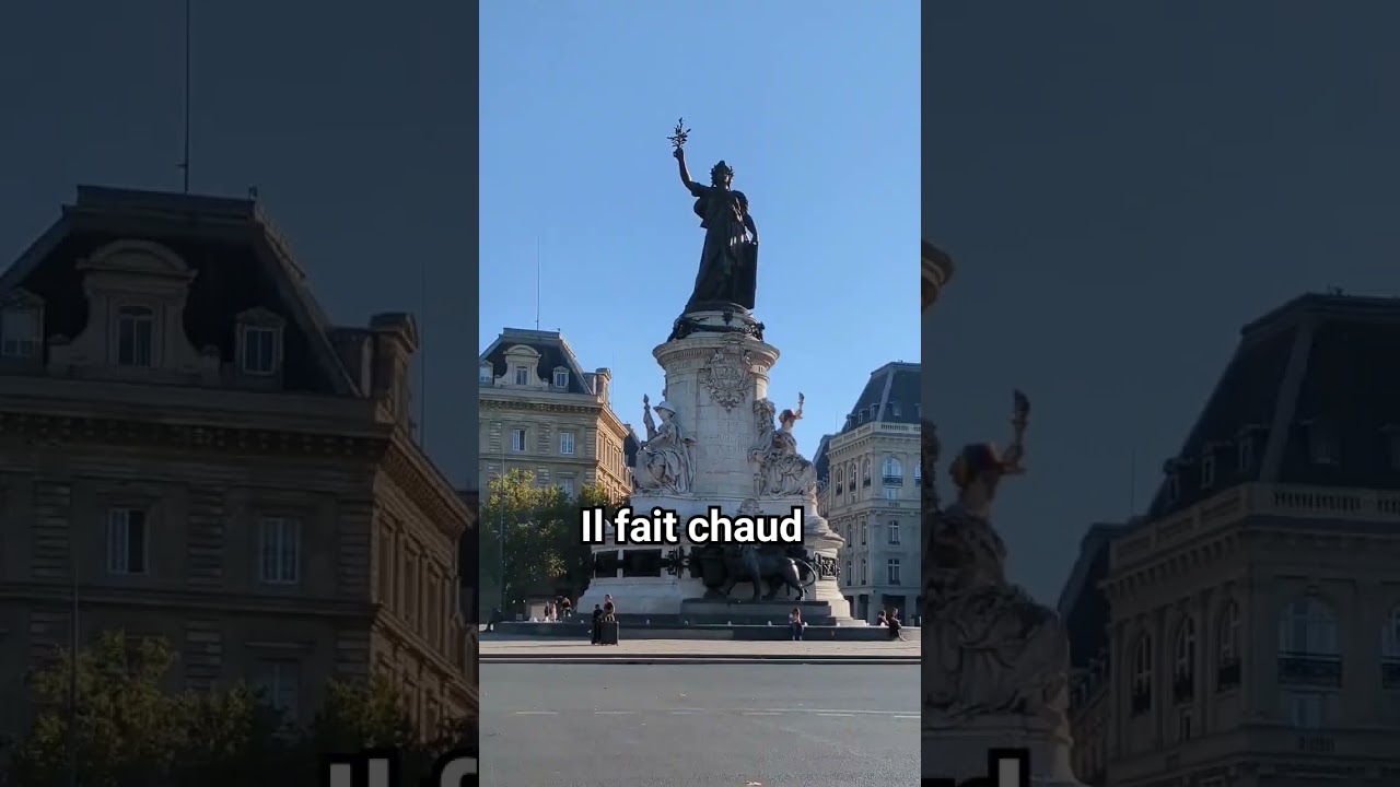 Place de la République à Paris, les statues portent la MétaCasquette ! 