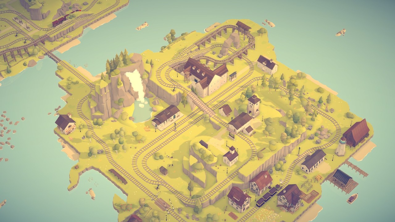 Tour of my first island in Islands and Trains