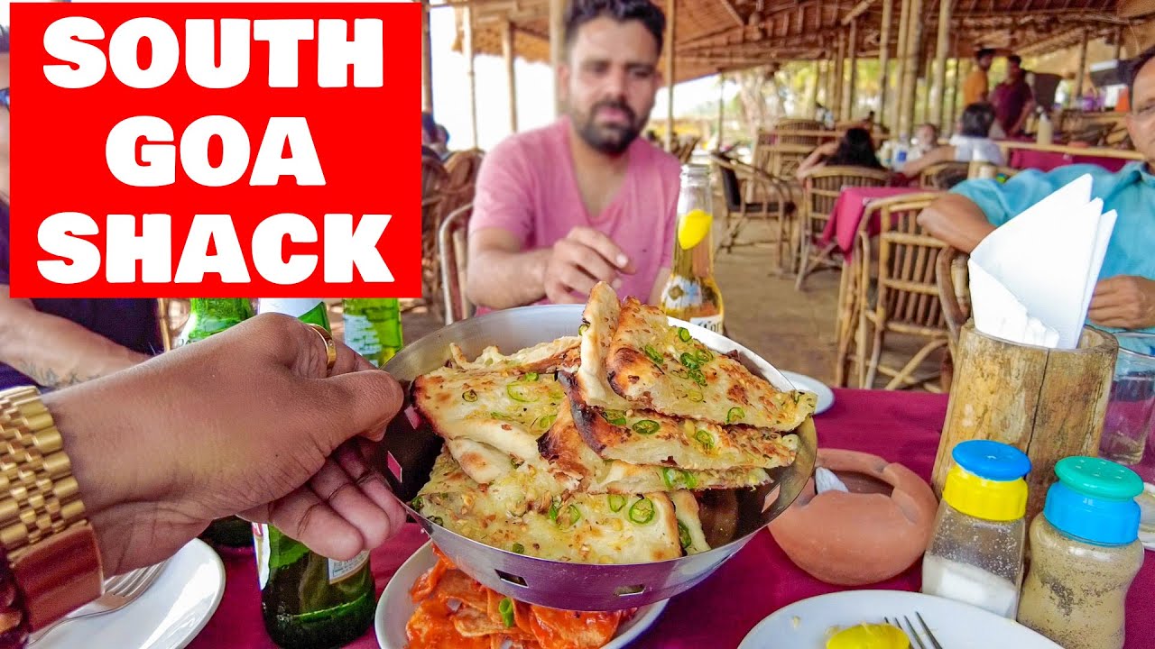 Южный Гоа | Blue Corner Shack — пляж Бенаулим | Вкусная еда с потрясающим видом! | Видеоблог о Гоа |