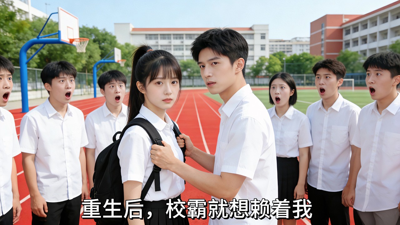 重生後，我那個高冷又難搞的壞男孩校霸，居然也重生了，為了保護我，他孤身一人對抗10個混混，眼神殺拉滿，這才是真男人啊#柯淳 #短劇 #重生