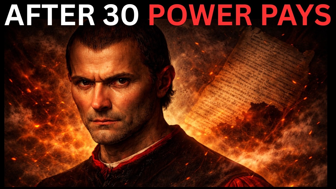 After 30, Money Follows Power, Not Hard Work | Machiavelli”