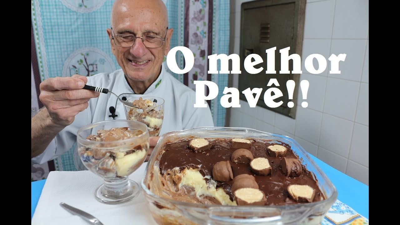 PAVÊ (PAVÊ DE SONHO DE VALSA, sobremesa deliciosa!)