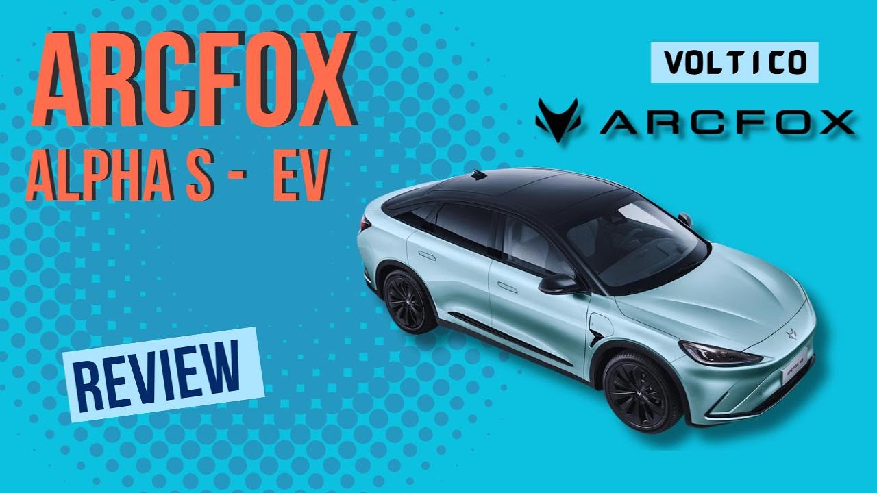 ARCFOX Alpha S Air: Primer vistazo completo al sedán eléctrico que quiere conquistar Costa Rica