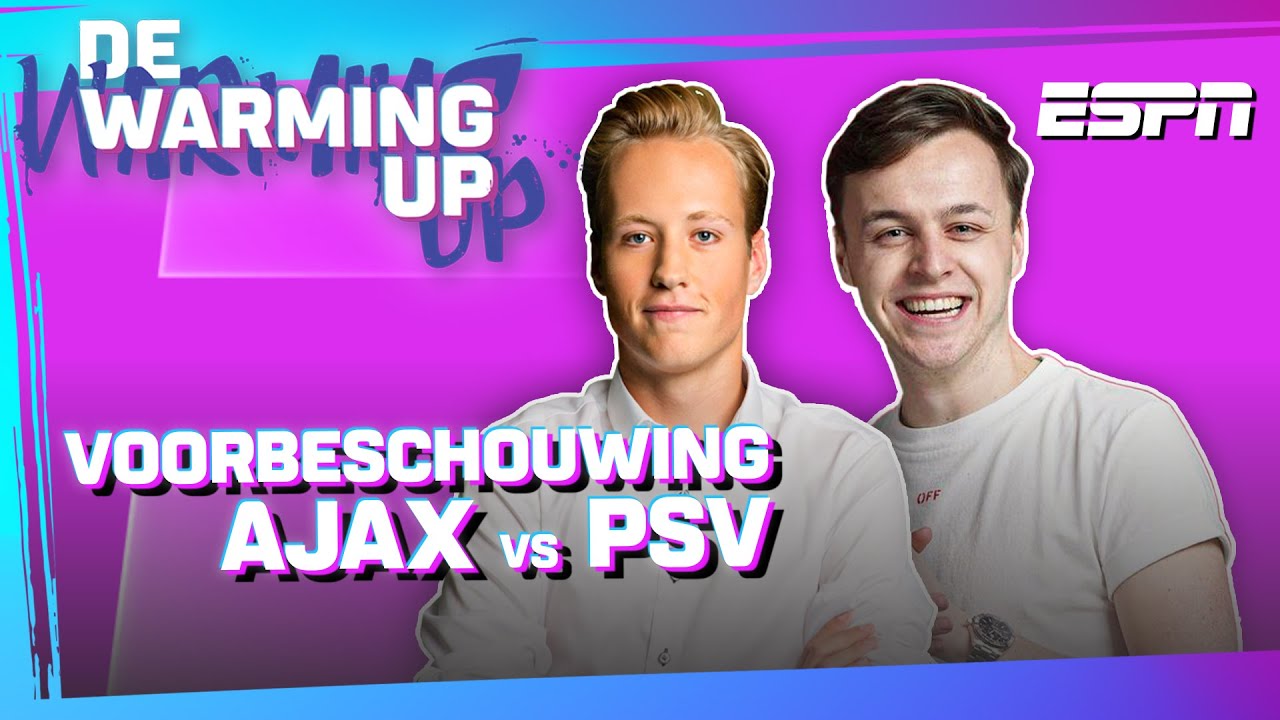 De Warming Up: AJAX - PSV 🏆 | Met Milo ter Reegen en Robbie van de Graaf