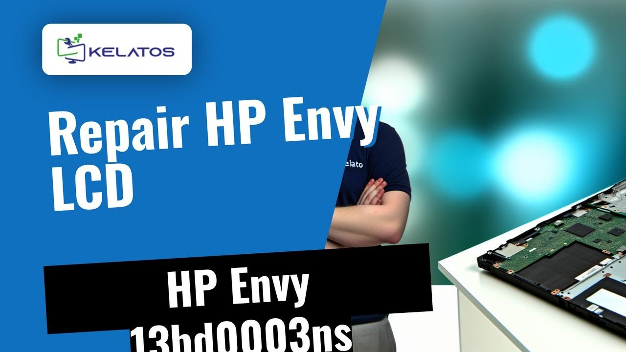 Broken LCD cover on HP Envy? 🛠️ Repair Guide