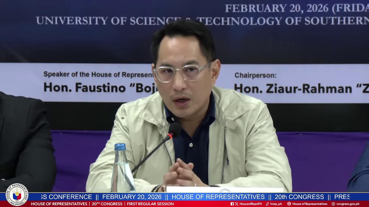 PRESS CONFERENCE (FEBRUARY 20, 2026)
