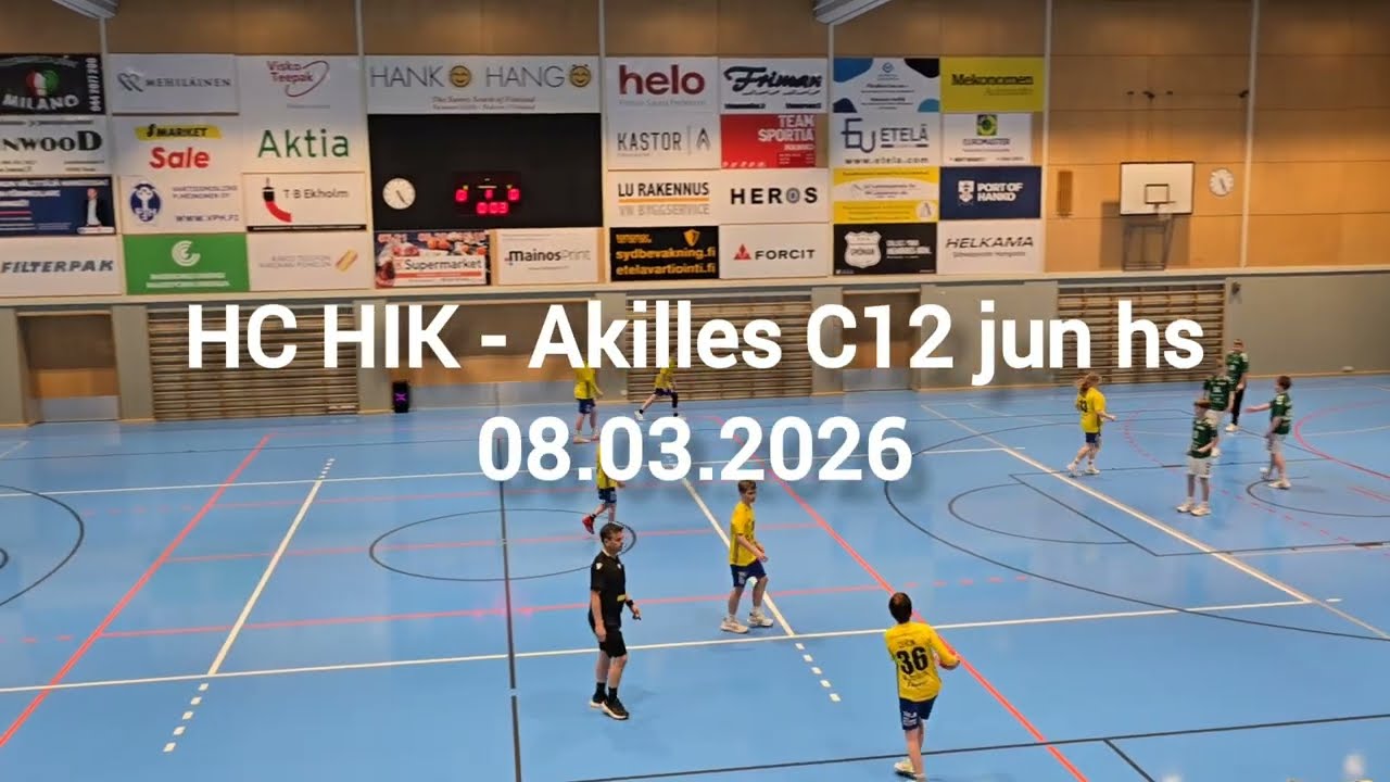 HC HIK - Akilles C12 jun hs   8 mars 2026