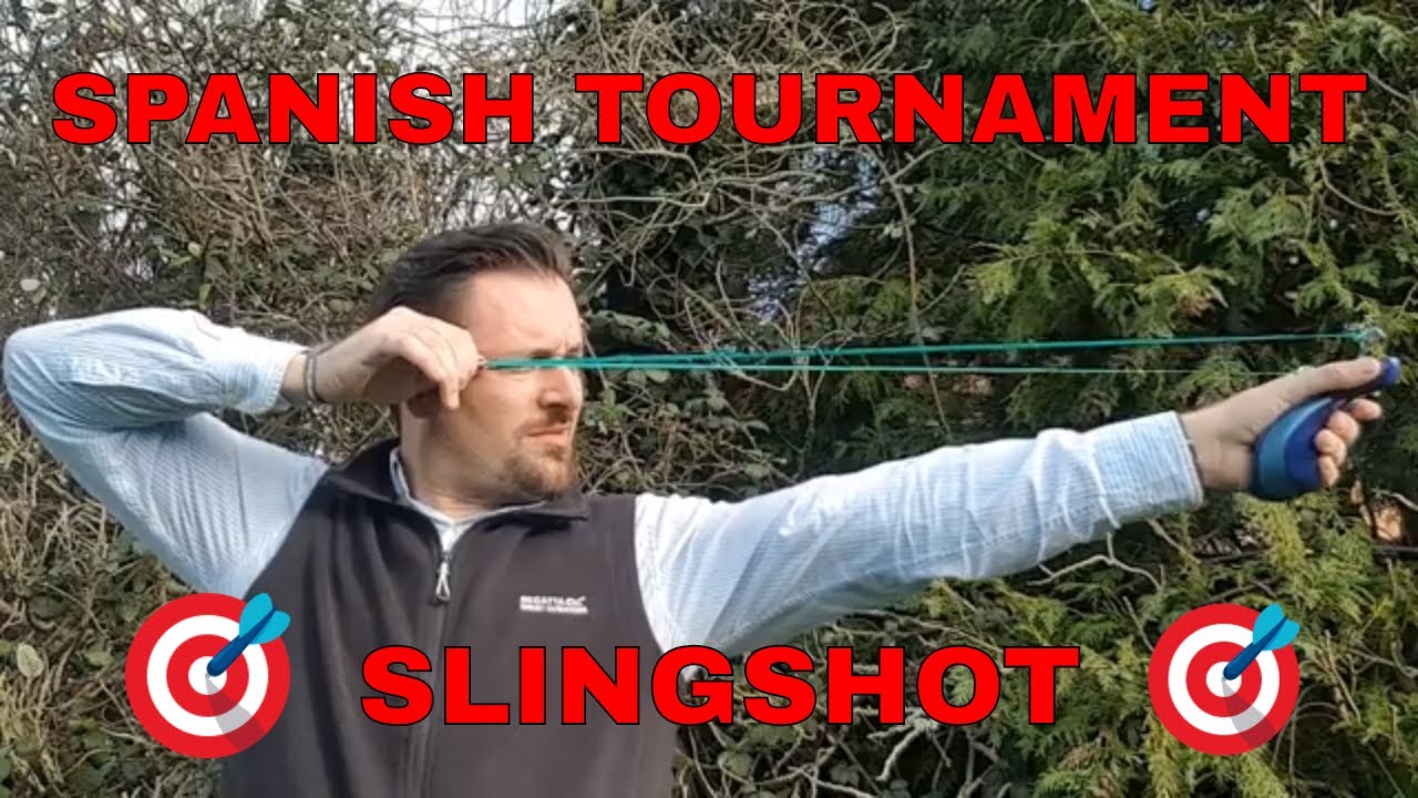Spanish tournament slingshot review, competitive catapult shooting
