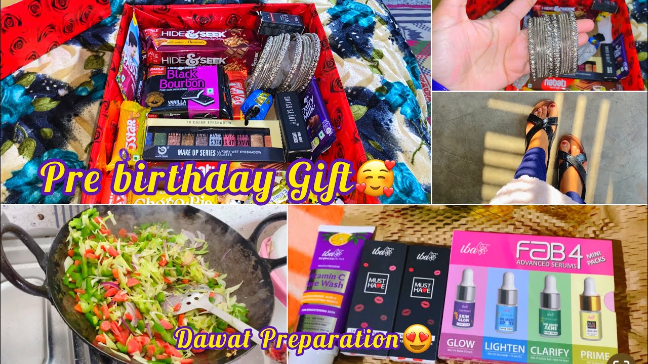 Dawat Preparations 😌❤️💍 | #iba ka last parcel aa chuka hai 😍 ab apki shikayat door ho jayegi🎉