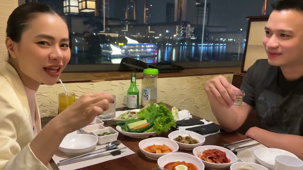 Sinh Nhật Ngọc Xuyên,được Cường La Đô bạn Minh Dũng dẫn đi ăn đồ Hàn Quốc vui hết nấc