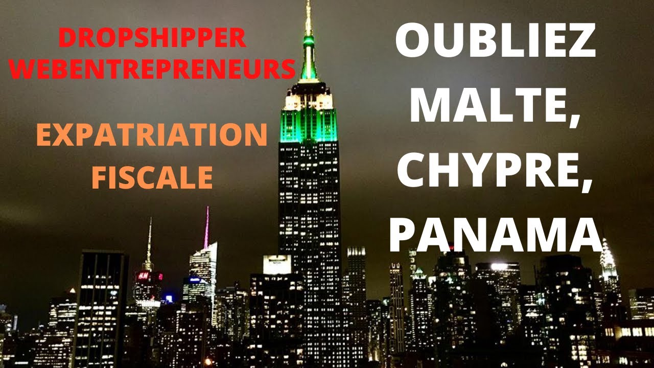 EXPATRIATION FISCALE pour WEBENTREPRENEURS 💵💵💵
