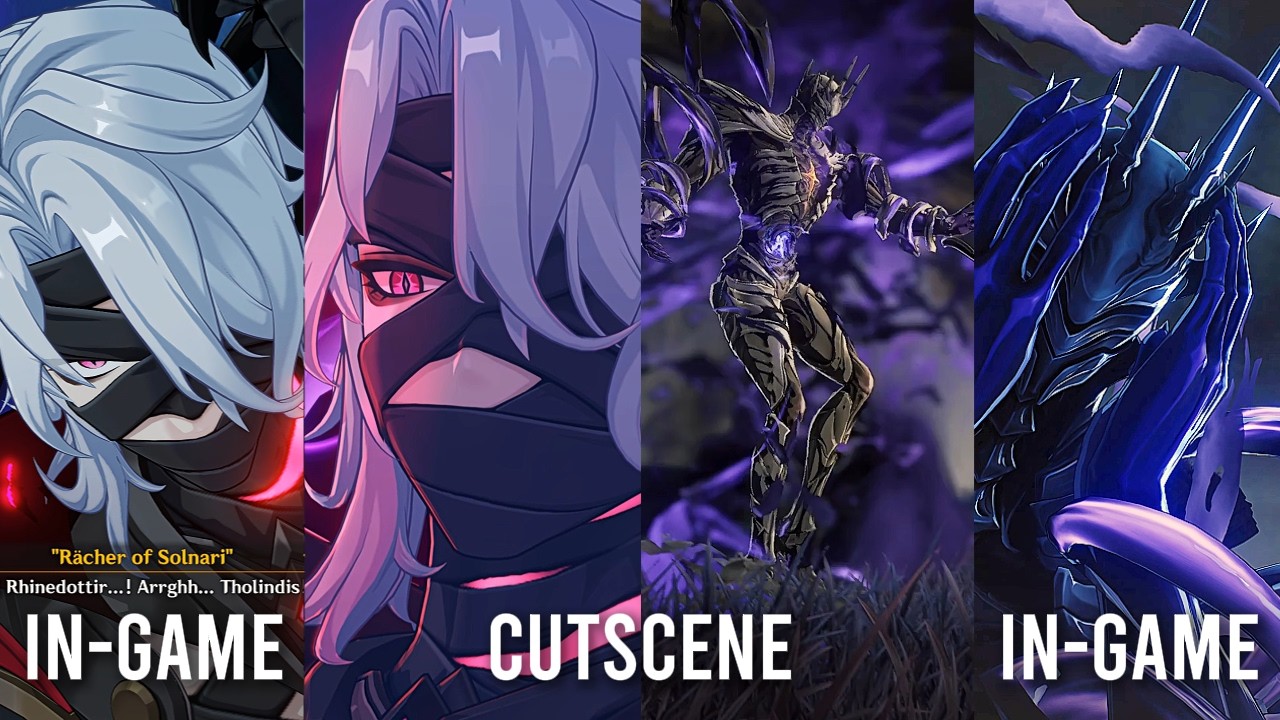 When The Level of Detail Is Consistent Between Cutscenes and In-Game