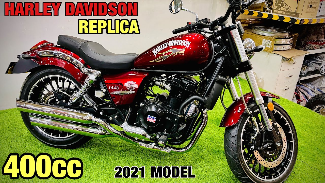 Harley Davidson 883 Replica 400 Cc Dual Cylinder in 2021 😍 Sound 🔥