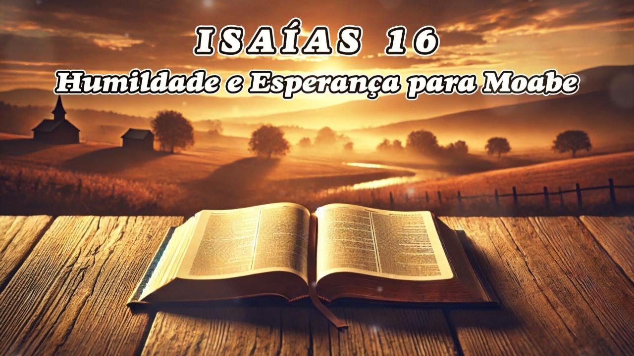 Isaías 16: Humildade e Esperança para Moabe | Estudo Bíblico