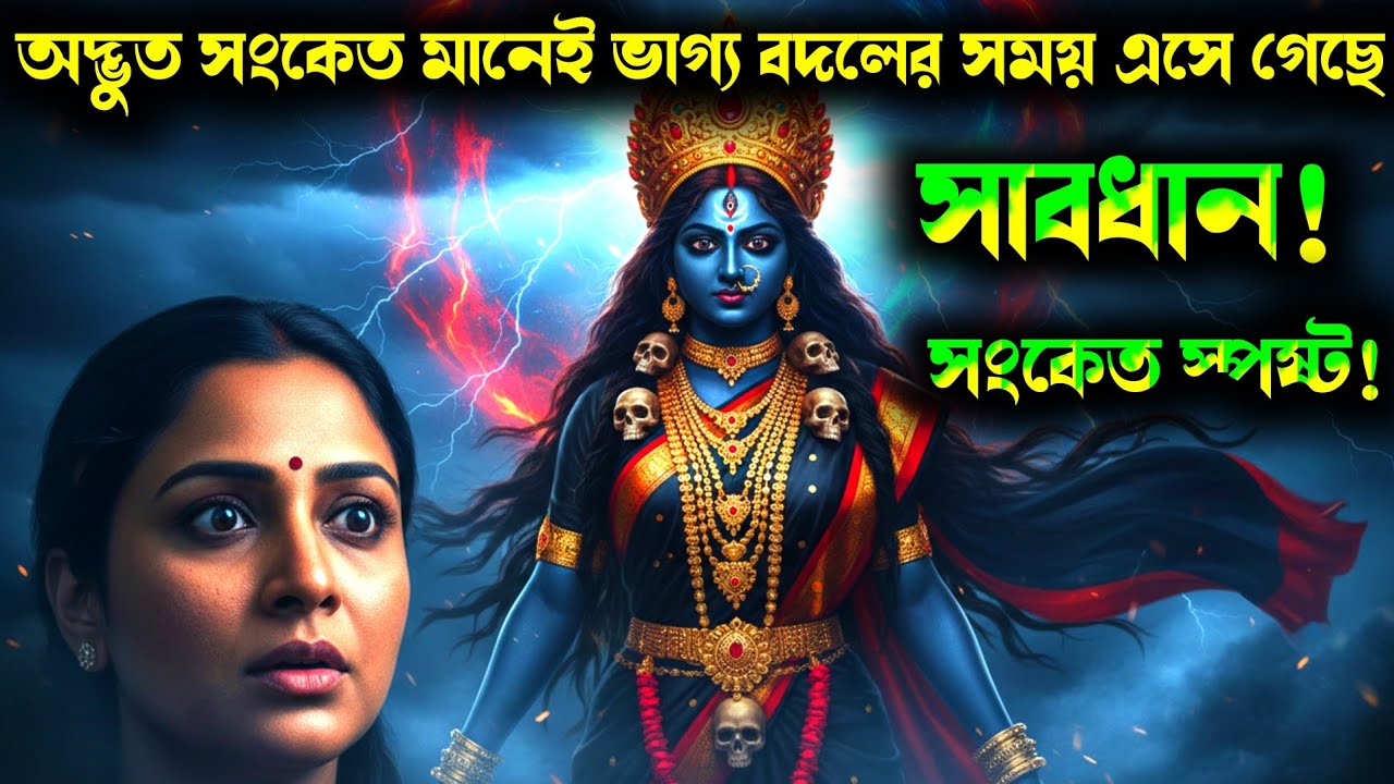 ১১১১ 🕉️ সাবধান! অদ্ভুত সংকেত মানেই ভাগ্য বদলের সময় এসে গেছে | মা কালীর গোপন বার্তা 🔥