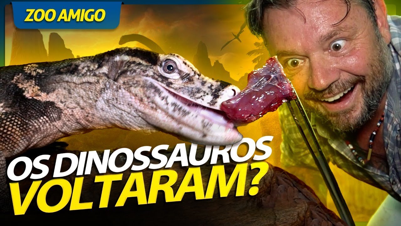 SALVATOR, O LAGARTO GIGANTE COMEDOR DE CARNIÇA! | RICHARD RASMUSSEN