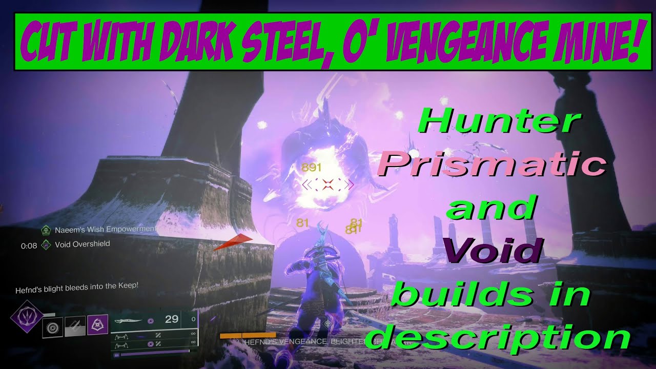 #DarkAgeHunt D2 Warlord's Ruin Hunter edited run longplay (No Commentary) Guide