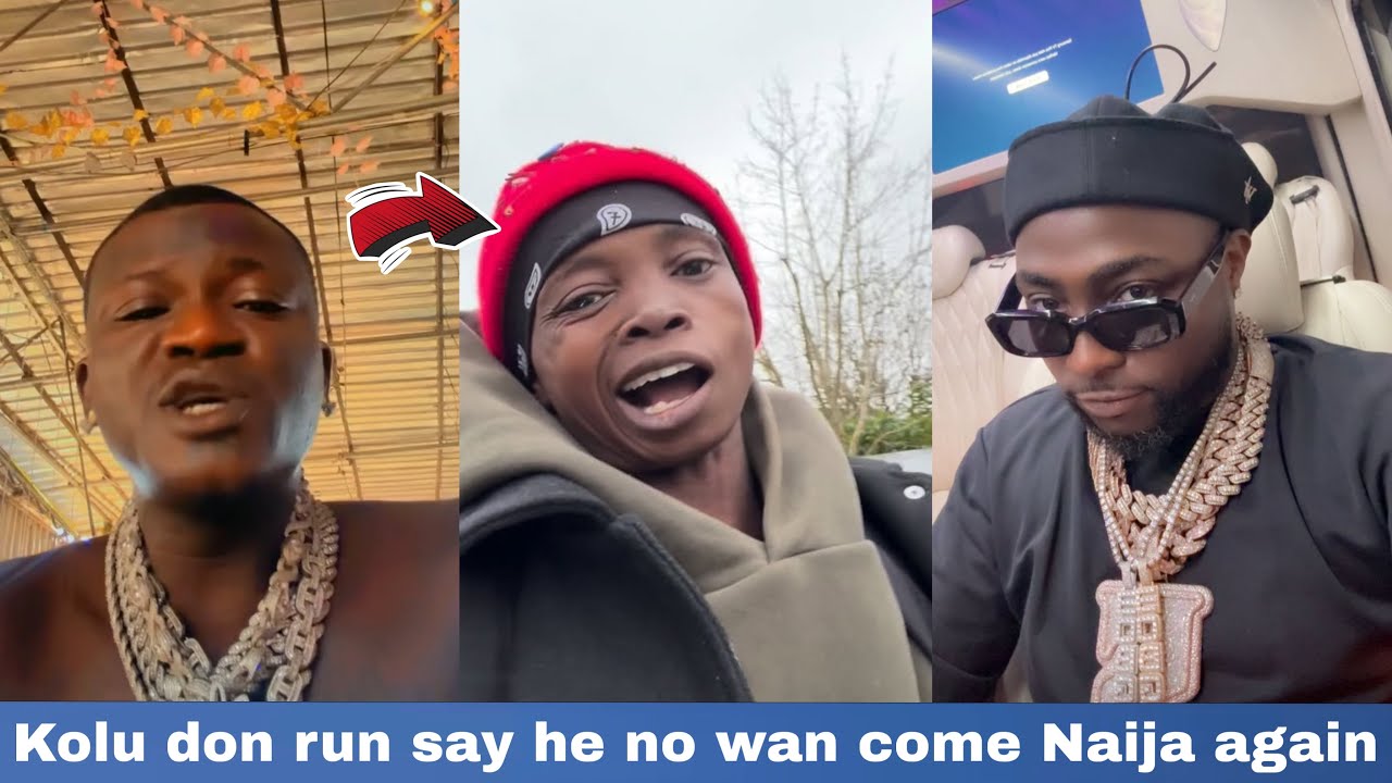 PORTABLE DEY PARA AS KOLU RUN AWAY IN UK SAY HE NO WAN COME NAIJA AGAIN & DAVIDO SHUTDOWN FIRST SHOW