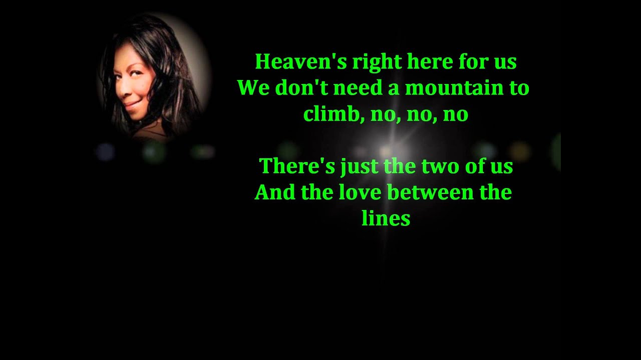 Natalie Cole - A little bit of heaven lyrics